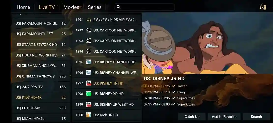 Preview 2 - Bomba TV Premium IPTV Subscription