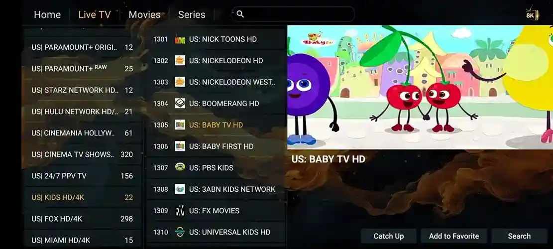 Preview 3 - Bomba TV Premium IPTV Subscription